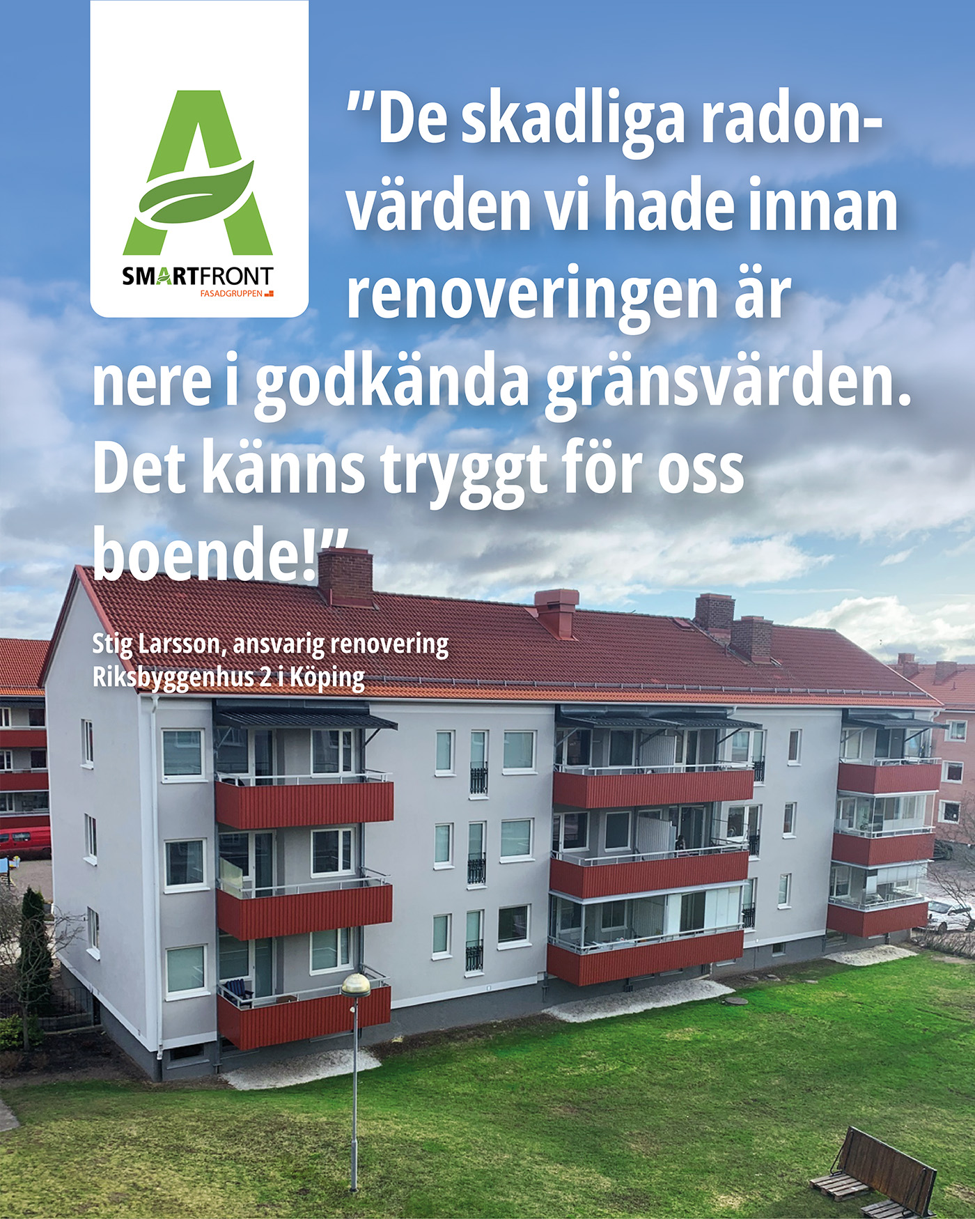 Smartfront Hus Med Citat